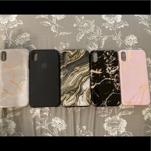 Lot of 5 IPhone XR Cases